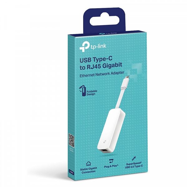 TP-LINK UE300C USB Type-C na RJ45 Gigabit Ethernet LAN adapter