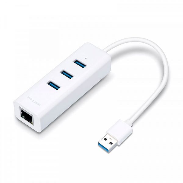 TP-LINK UE330 gigabit LAN USB3.0 3-port hub mrežni adapter