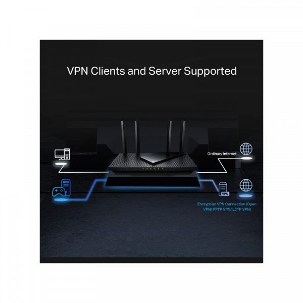 TP-LINK usmerjevalnik Archer AX55 PRO AX3000 Dual Band Gigabit usmerjevalnik Wi-Fi 6, 2.5G Port