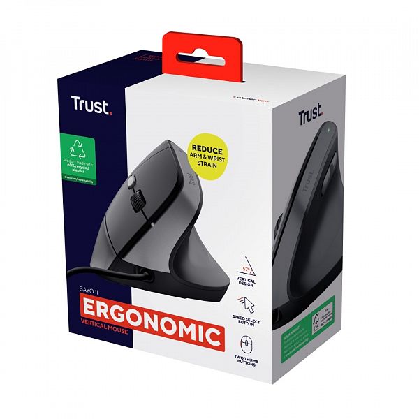 TRUST Bayo 2 ergonomska miška USB