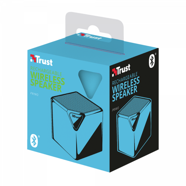 TRUST brezžični Bluetooth zvočnik Primo moder