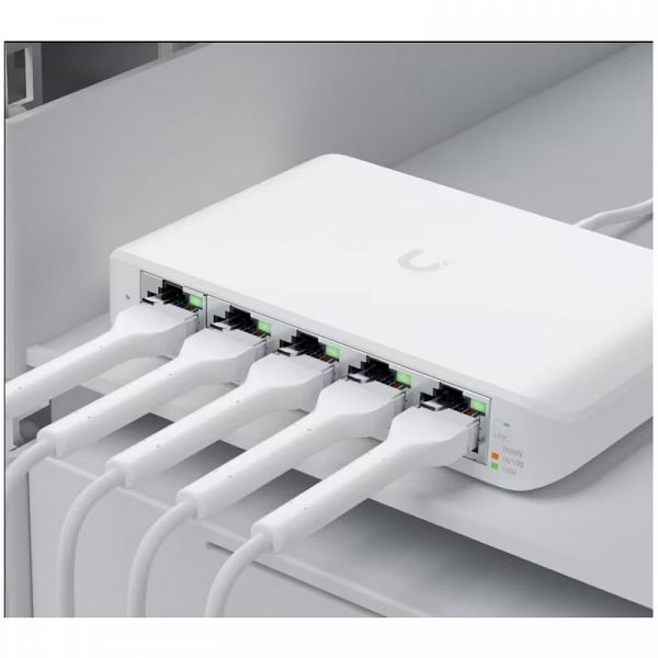 UBIQUITI Flex Mini 5-port Gigabit PoE+/USB-C mrežno stikalo-switch