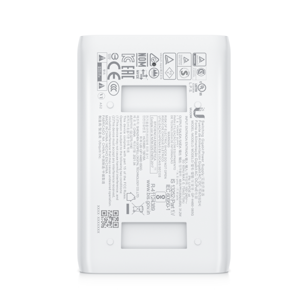 Ubiquiti napajalnik PoE,48V, 802.3AT