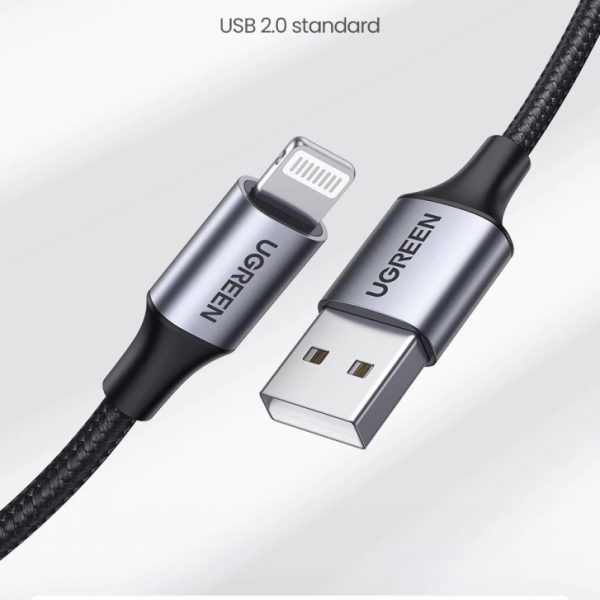 Ugreen kabel Lightning na USB-A 2m - box