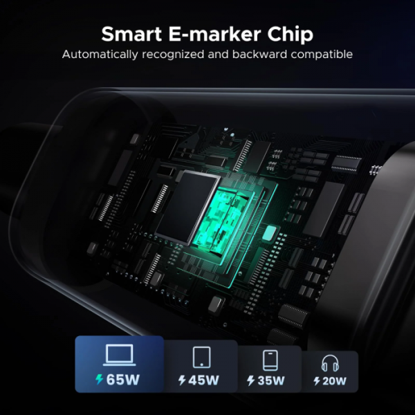 Ugreen Uno USB-C na USB-C polnilni kabel 100W, 3M