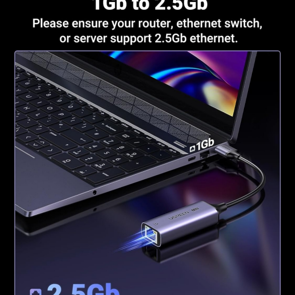 Ugreen USB 3.0 2.5Gbps mrežni adapter