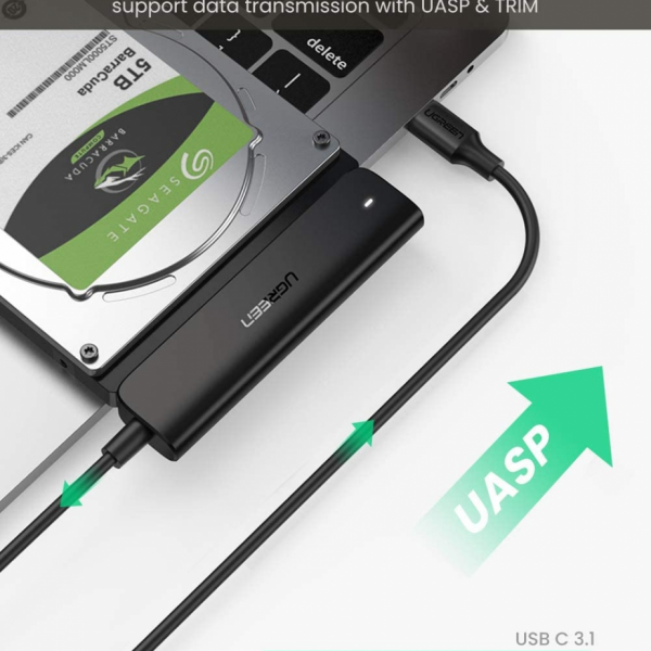 Ugreen USB-C 3.1 na SATA Adapter za 2.5“ - box