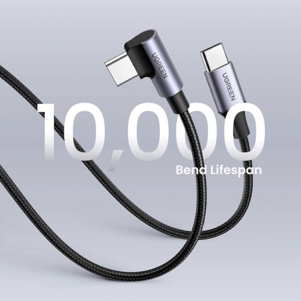 Ugreen USB-C na kotni USB-C kabel 60W 3M