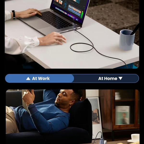 Ugreen USB-C na USB-C polnilni kabel 240W, 1M