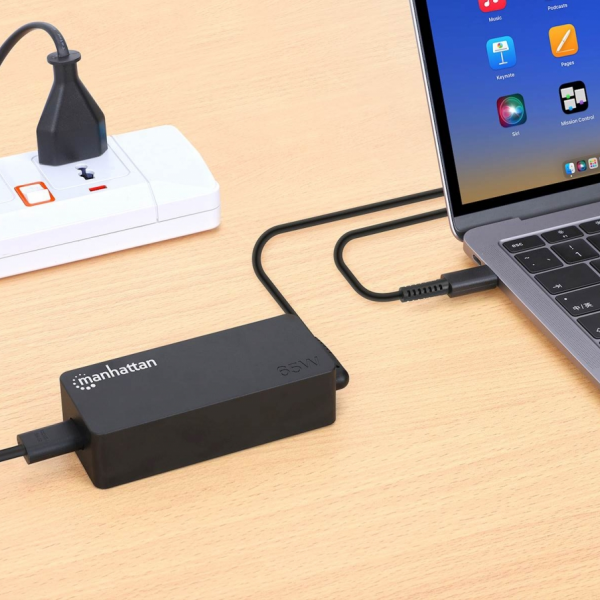 USB-C Power Delivery Laptop Charger-65W MANHATTAN