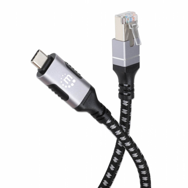 USB Type C to RJ45 Male Ethernet 3.0  2m