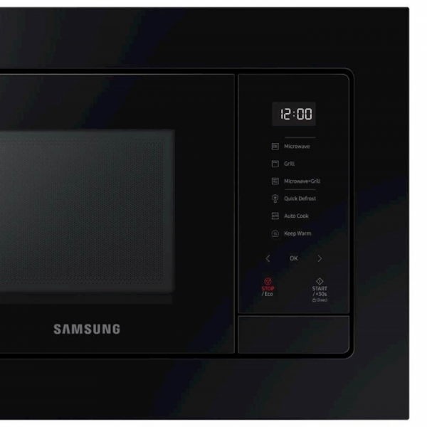 Vgr. mikrovalovna pečica Samsung MG23A7318CK/E2, črno steklo