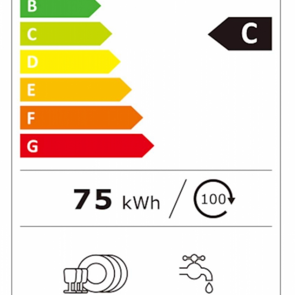 Vgr. pom. stroj Samsung DW60A8050BB/EO, 42 db