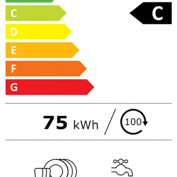 Vgr. pomivalni stroj Electrolux EEC87400W, WiFi, ComfortLift košara