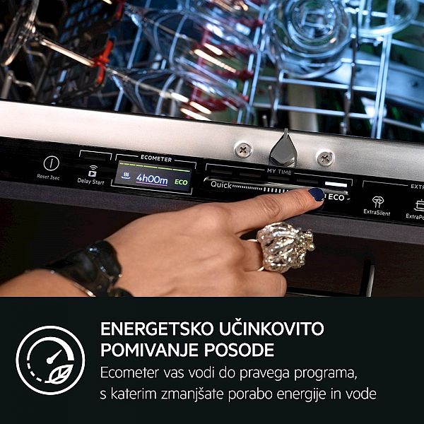 Vgradni pomivalni stroj AEG FSB53907Z, inverter
