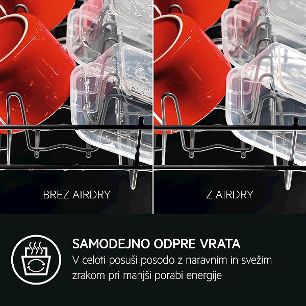 Vgradni pomivalni stroj AEG FSB53907Z, inverter