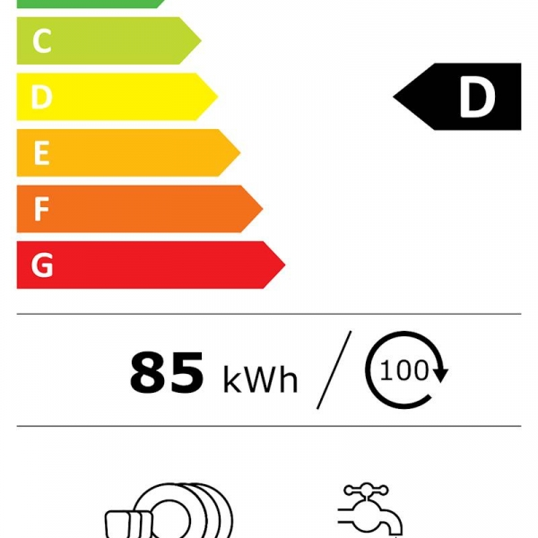 Vgradni pomivalni stroj AEG FSB53907Z, inverter