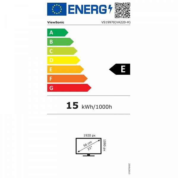 VIEWSONIC VA220-H 54,5cm (21,5