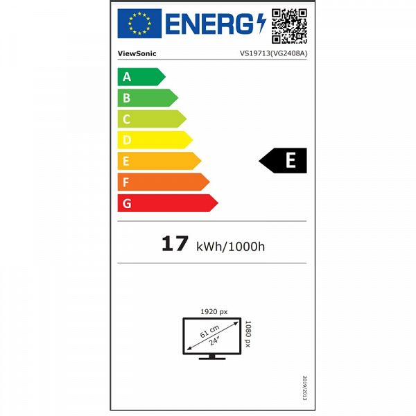 VIEWSONIC VG2408A 60,96cm (24