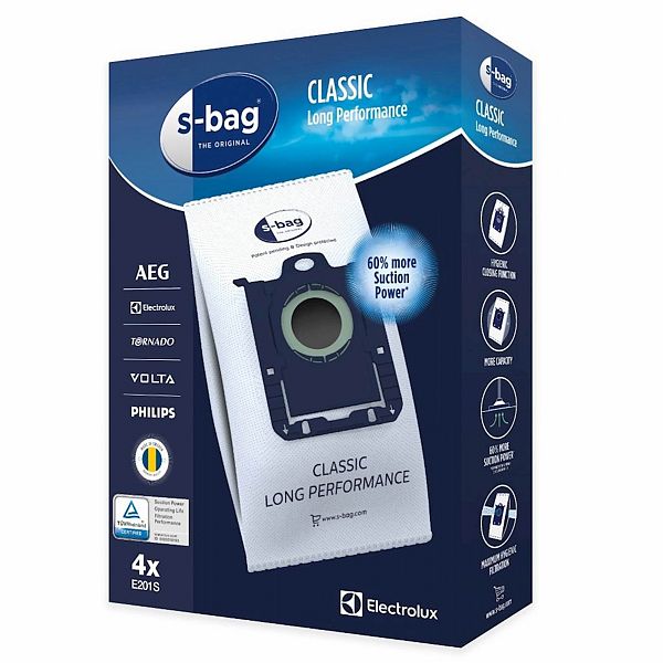 Vrečke za sesalnik Electrolux E201S s-bag 4/1