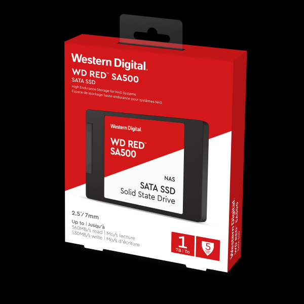 WD 1TB SSD RED 3D NAND 6,35(2,5
