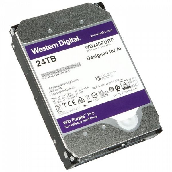 WD 24TB Purple Pro 3,5