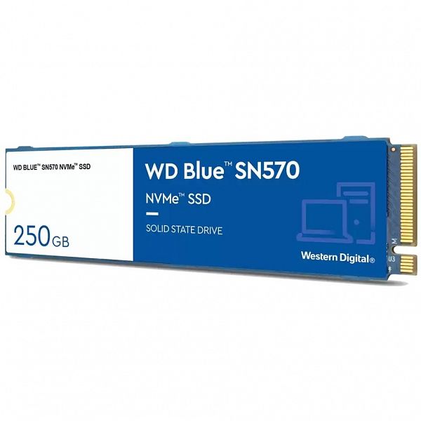 WD 250GB SSD BLUE SN570 3D M.2 2280 NVMe