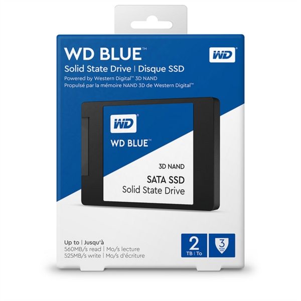 WD 2TB SSD BLUE 3D NAND 6,35(2,5