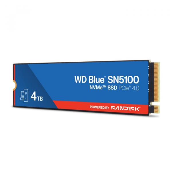 SanDisk 4TB WD Blue SN5100 M.2 2280 PCI-e 4.0 NVMe 1.4c SSD disk