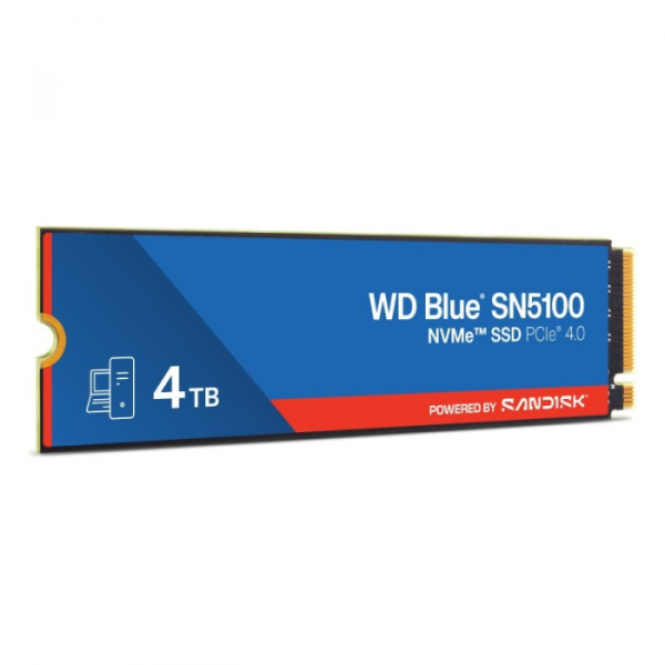 SanDisk 4TB WD Blue SN5100 M.2 2280 PCI-e 4.0 NVMe 1.4c SSD disk