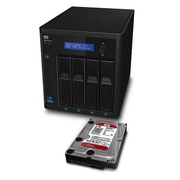 WD My Cloud Expert Series EX4100, 32TB