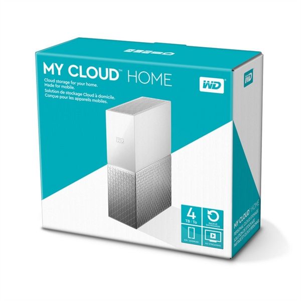 WD MY CLOUD HOME 4TB NAS