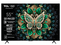 TCL 4K QLED HDR 55C6K, Google TV, 60Hz