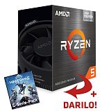 AMD Ryzen 5 5600G 3,9/4,4GHz 65W AM4 Wraith Stealth hladilnik BOX procesor