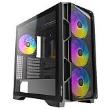 ANTEC AX1000 Midi-ATX ARGB okno gaming črno ohišje