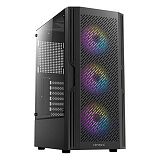 ANTEC AX20 Midi-T ATX RGB (0-761345-10060-1) okno gaming črno ohišje