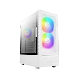 ANTEC NX410 ARGB Mid-Tower ATX okno belo gaming ohišje