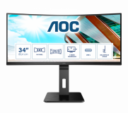 AOC CU34P2C 34'' Ultra Wide ukrivljen monitor