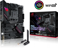 ASUS ROG STRIX B550-F GAMING WI-FI II, DDR4, SATA3, USB3.2Gen2, DP, 2.5GbE, Wi-Fi, AM4 ATX