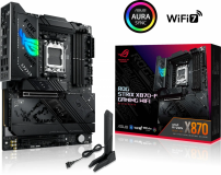 ASUS ROG STRIX X870-F GAMING WIFI, DDR5, SATA3, USB3.2Gen2x2, DP, 2.5GbE, WiFi 7, AM5 ATX