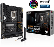 ASUS TUF GAMING Z690-PLUS WIFI, DDR5, SATA3, USB3.2Gen2x2, DP, 2.5Gb LAN, WiFi, LGA1700 ATX