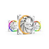 BE QUIET! LIGHT WINGS White High-Speed (BL100) triple pack RGB 120mm 4-pin PWM beli ventilator