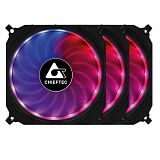 Chieftec TORNADO set RGB ventilatorjev (3x120mm)