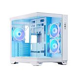 Chieftec VISIO USB3.2 Gen2 ATX A-RGB ohišje, belo