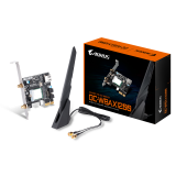 GIGABYTE WBAX1200 2Tx2R 802.11.acR2+ax Dual Band WIFI 6E + BLUETOOTH 5.2 PCI-E kartica