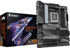 GIGABYTE X670 AORUS ELITE AX, DDR5, SATA3, USB3.2Gen2x2, DP, WiFi, AM5 ATX