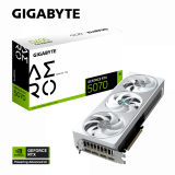 Grafična kartica GIGABYTE GeForce RTX 5070 AERO OC 12G, 12GB GDDR7, PCI-E 5.0