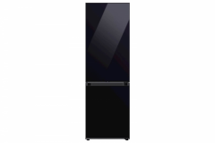 Hladilnik SAMSUNG RB34A7B5E22/EF BESPOKE črn, steklena vrata