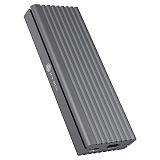 IcyBox IB-1817MC-C31 USB-C 3.1 ohišje za M.2 NVMe in SATA SSD ter zaščito pred pisanjem