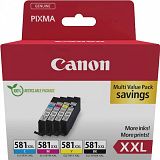 KOMPLET CANON CLI-581 CYAN XXL, MAGENTA XXL, RUMENA XXL, ČRNA XXL za TS705/6350/8350/9550,TR7550/TR8